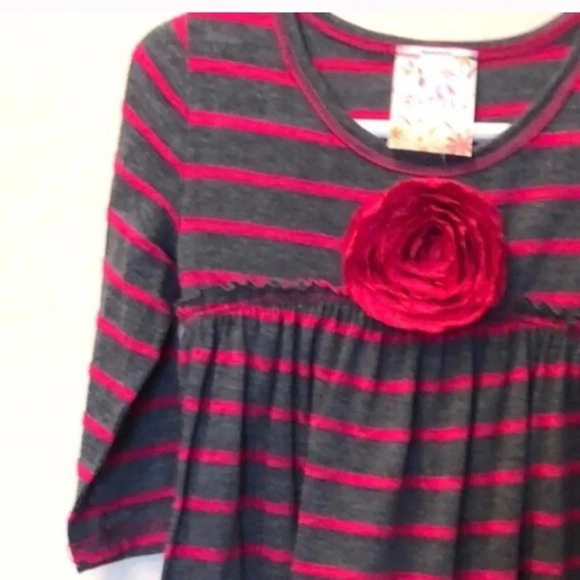 PINK VANILLA EUC GIRLS GIRL DRESS TOP BOTTOM EASTER BOUTIQUE CASUAL SIZE 5 - Picture 2 of 6